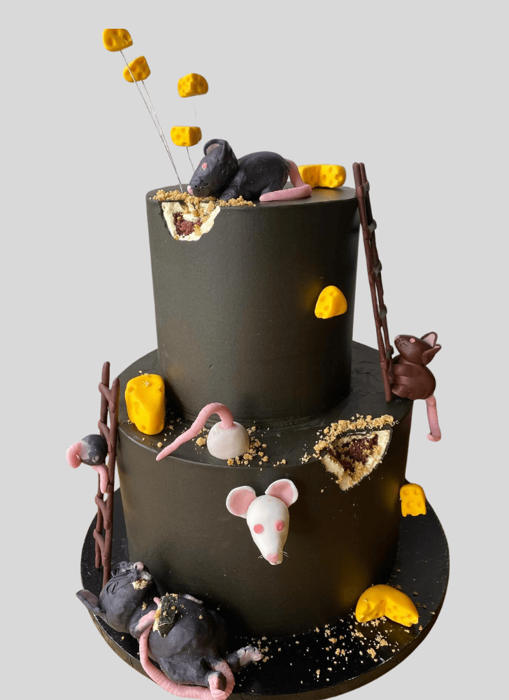 Adorable Rat Cake