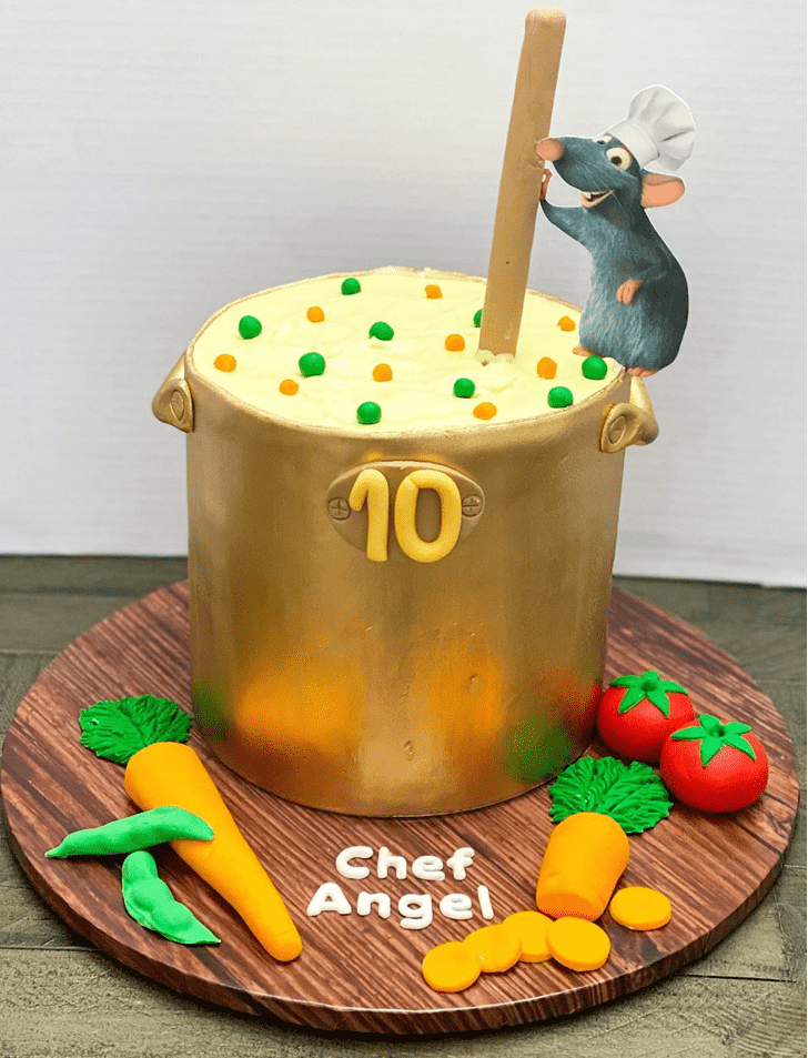 Cute Ratatouille Cake