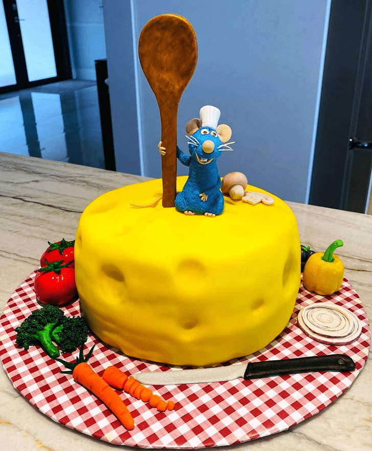 Lovely Ratatouille Cake Design