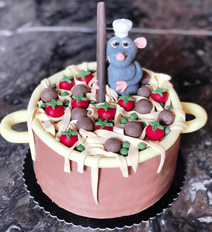 Pretty Ratatouille Cake