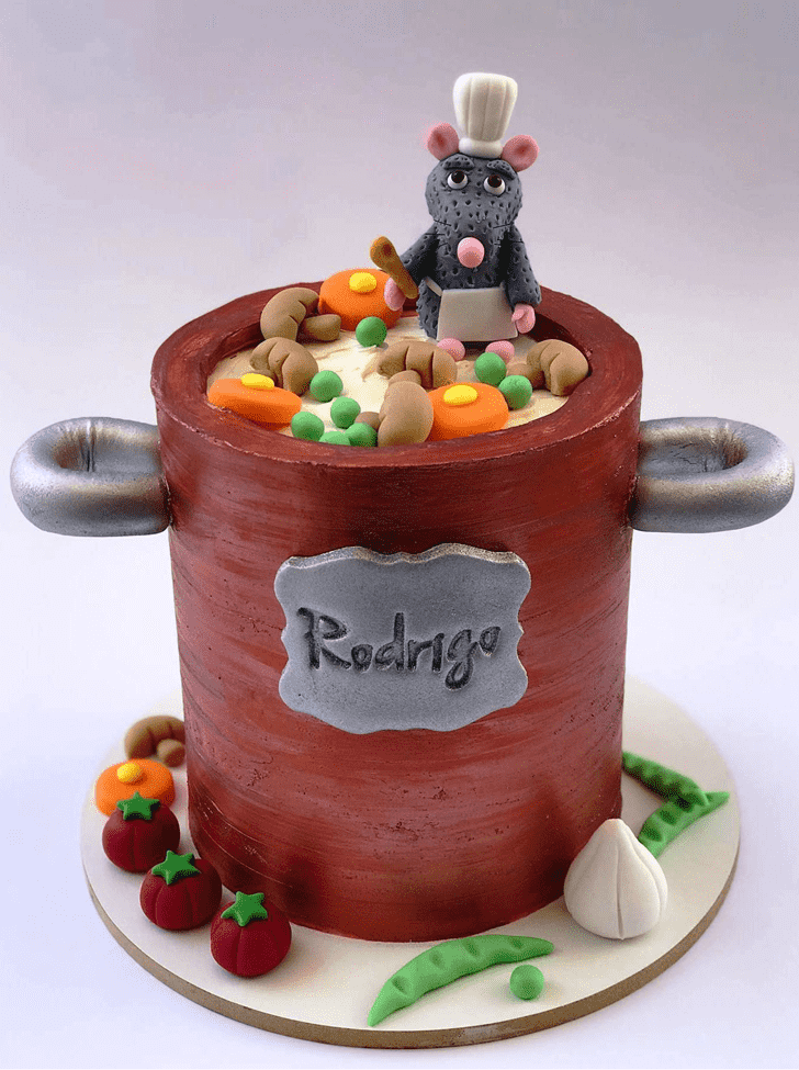 Slightly Ratatouille Cake