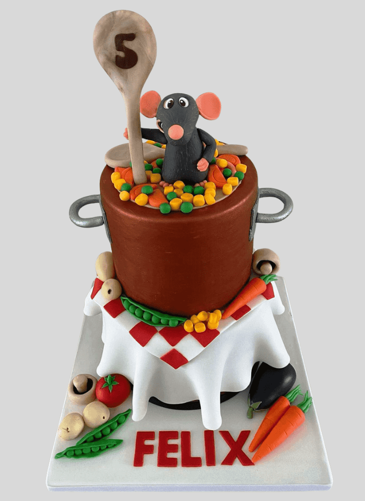 Handsome Ratatouille Cake