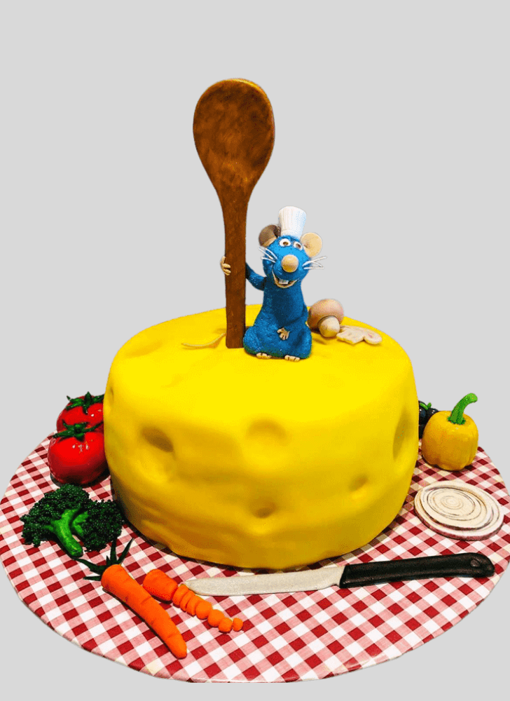 Lovely Ratatouille Cake Design