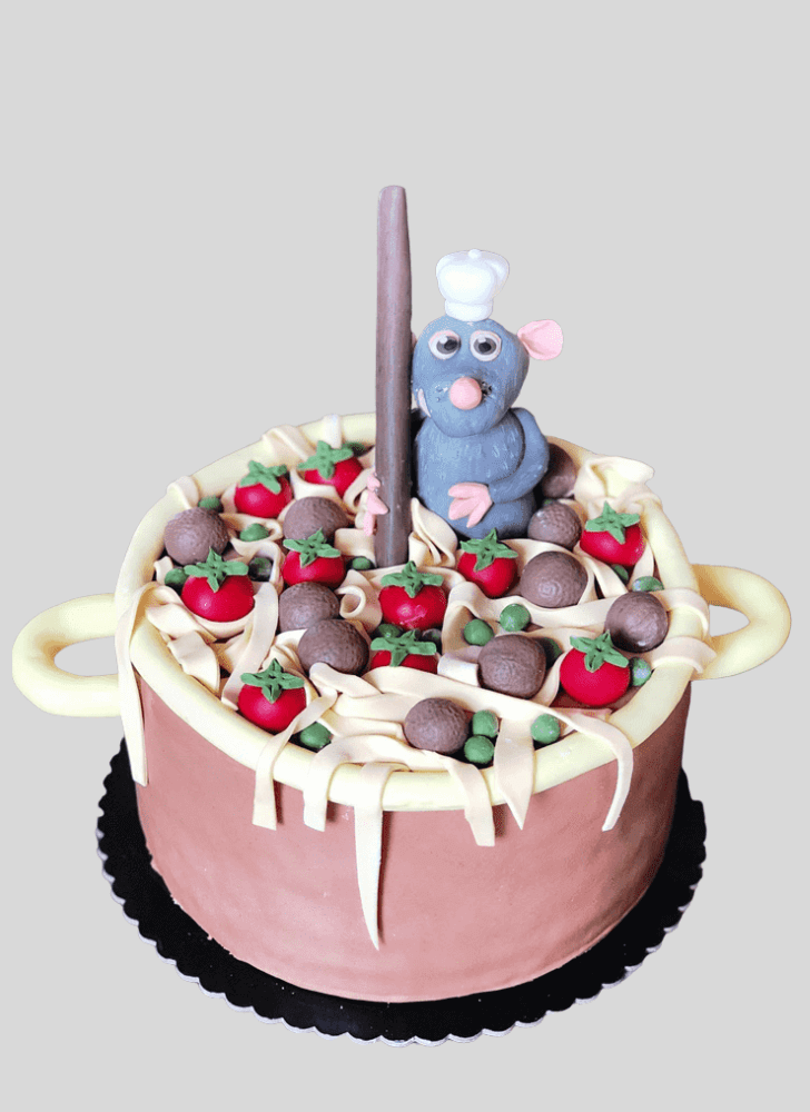 Pretty Ratatouille Cake