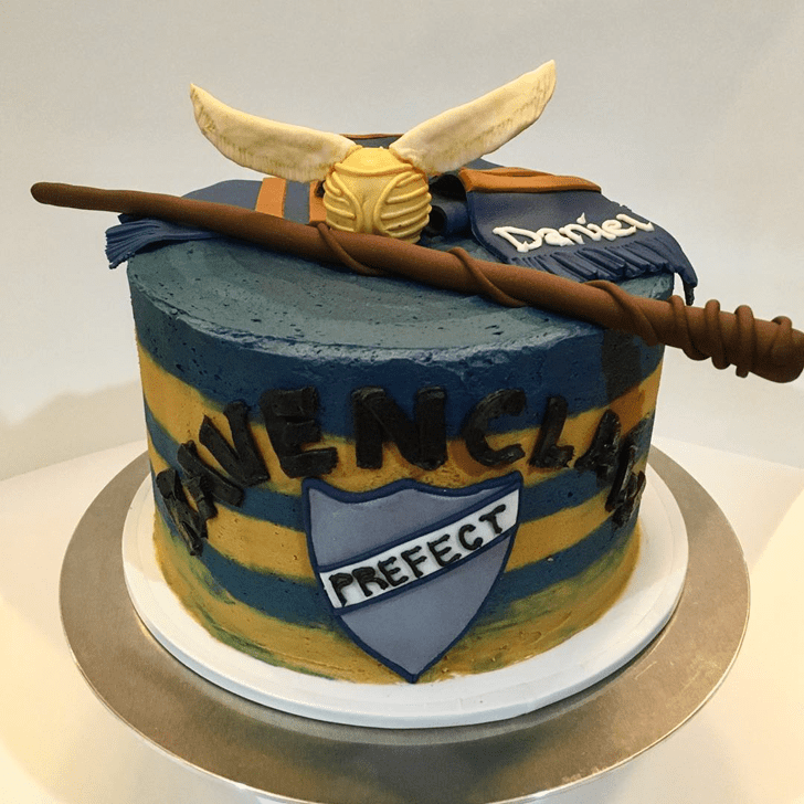 Appealing Ravenclaw Cake