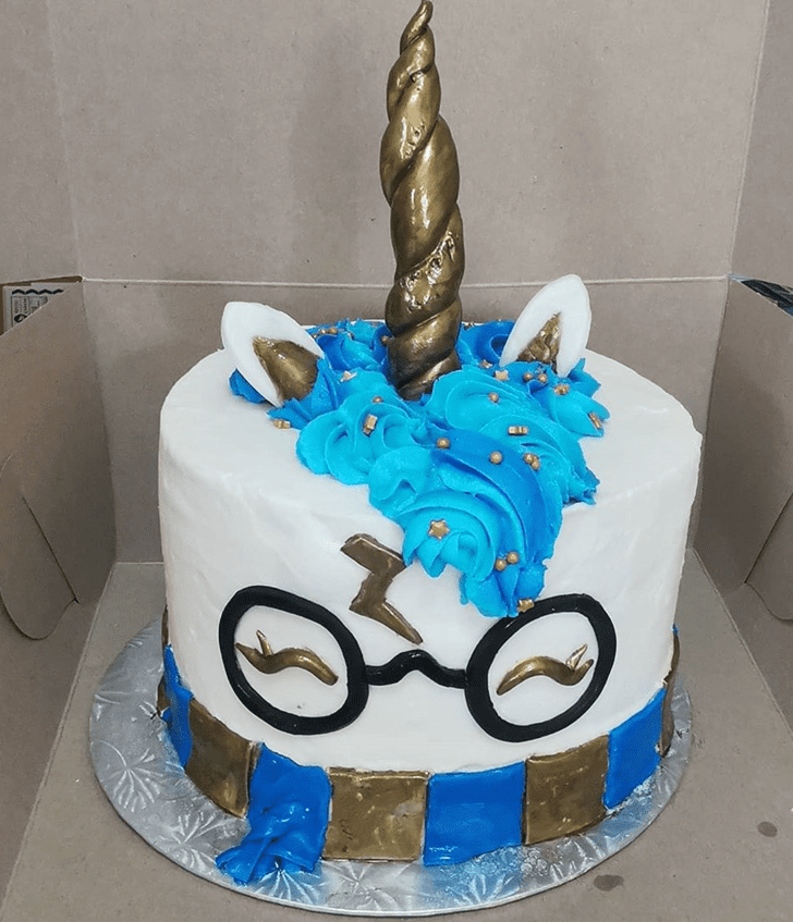 Magnetic Ravenclaw Cake
