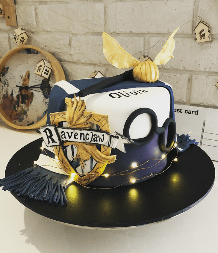 Magnificent Ravenclaw Cake