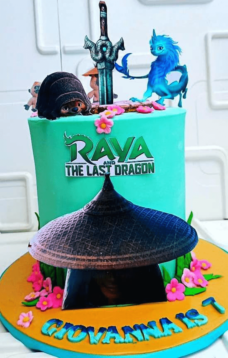 Delightful Raya and the Last Dragon Cake