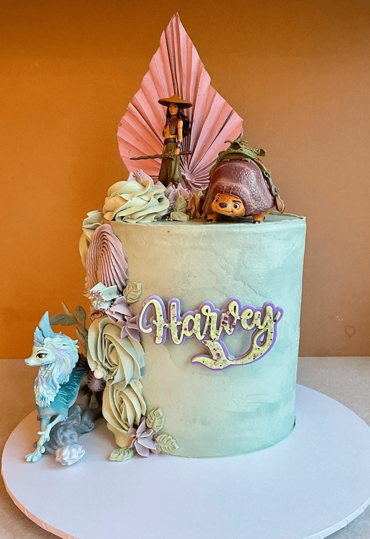 Slightly Raya and the Last Dragon Cake