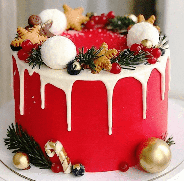 Alluring Red Cake