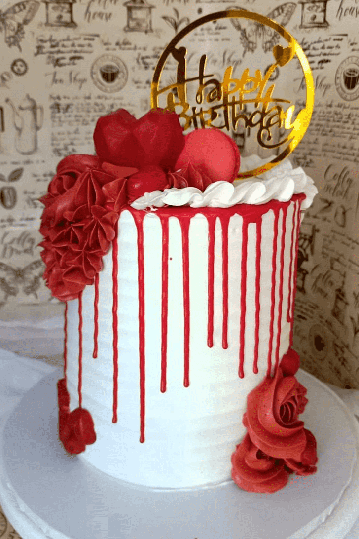 Delicate Red Cake