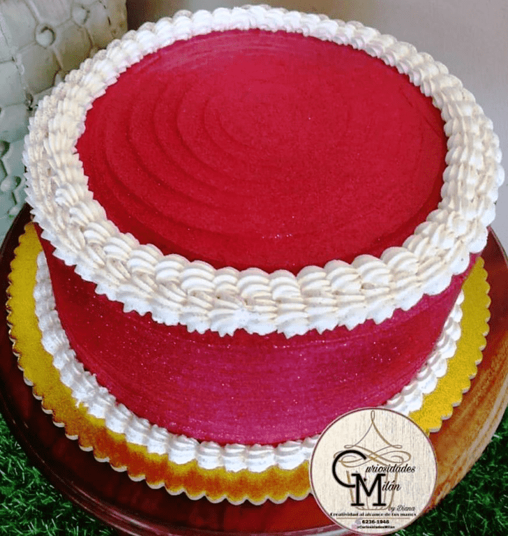 Exquisite Red Cake