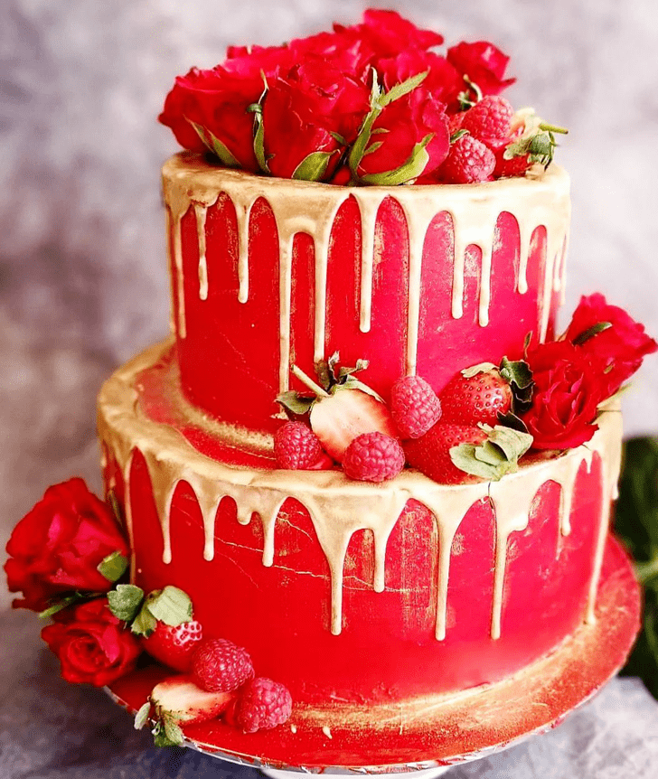 Marvelous Red Cake