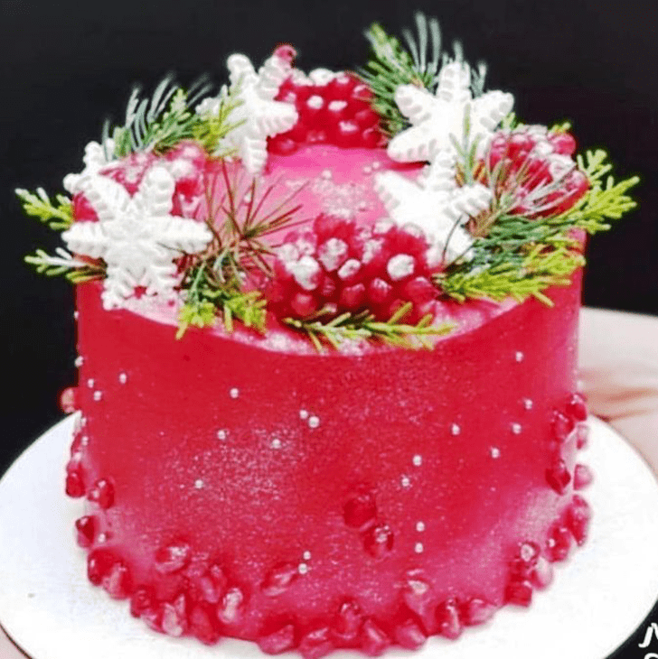Pretty Red Cake
