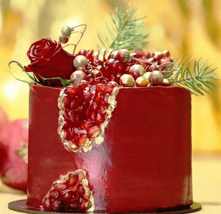 Radiant Red Cake
