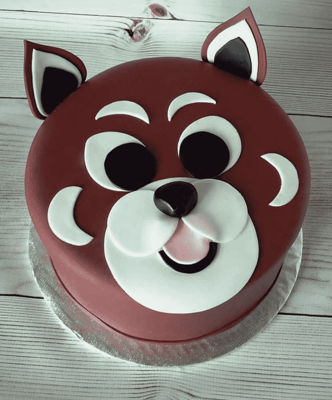 Fine Red Panda Cake