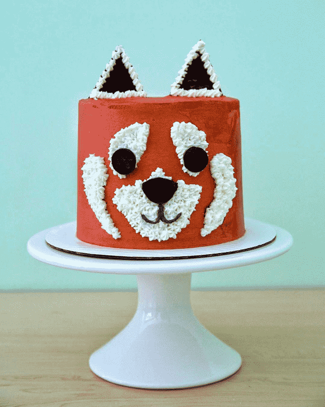 Handsome Red Panda Cake