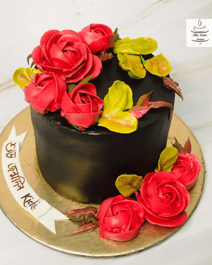 Cute Red Rose Cake