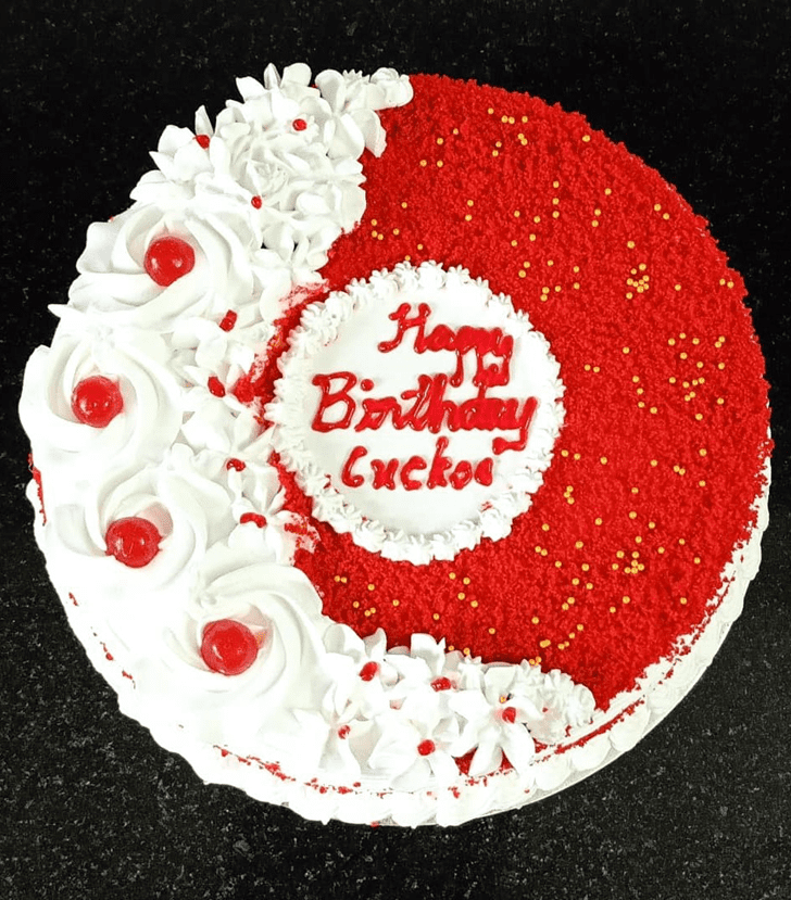 Alluring Red Velvet Cake