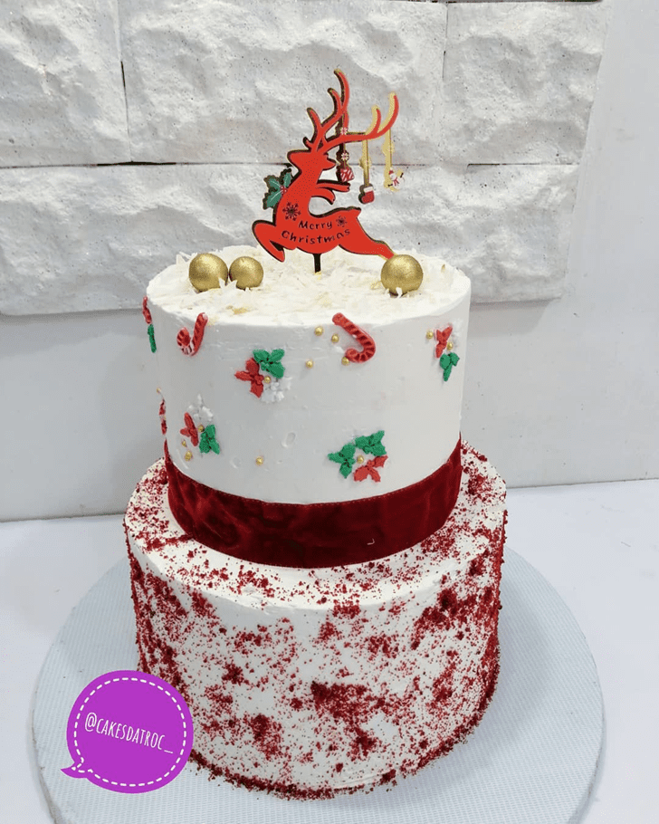 Dazzling Red Velvet Cake