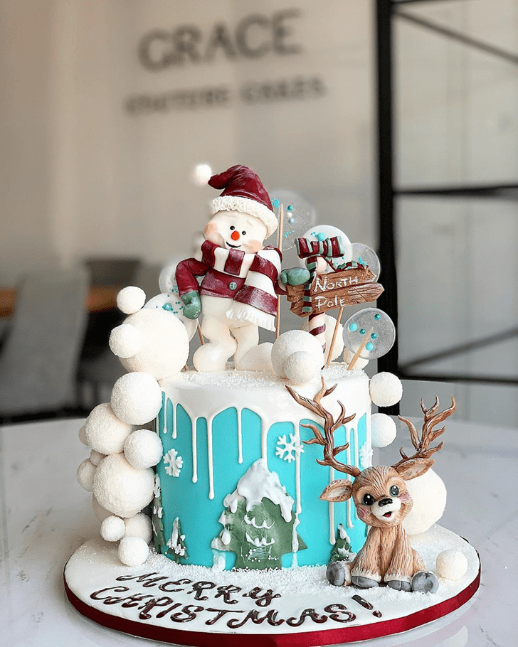 Excellent Reindeer Cake