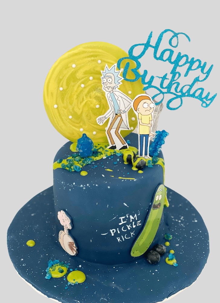 Captivating Rick and Morty Cake