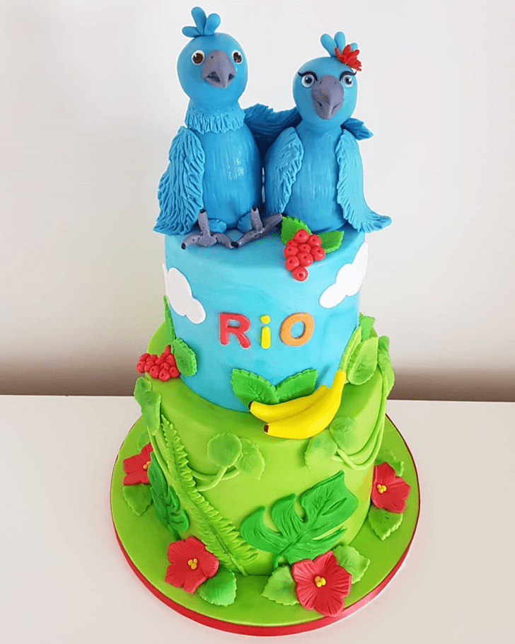 Graceful Rio Cake