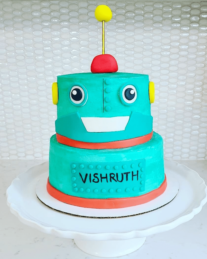 Divine Robots Cake