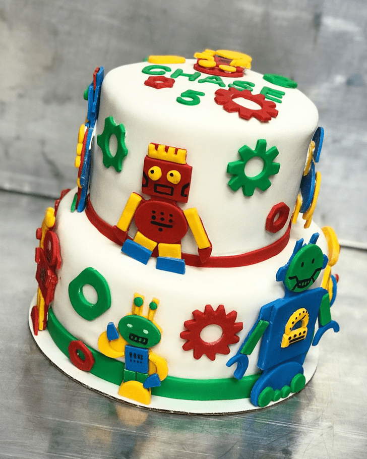 Enticing Robots Cake