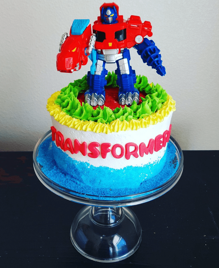 Excellent Robots Cake