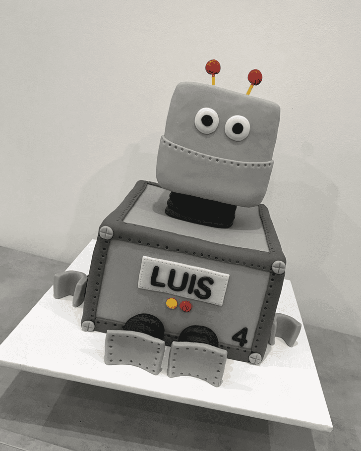 Fine Robots Cake