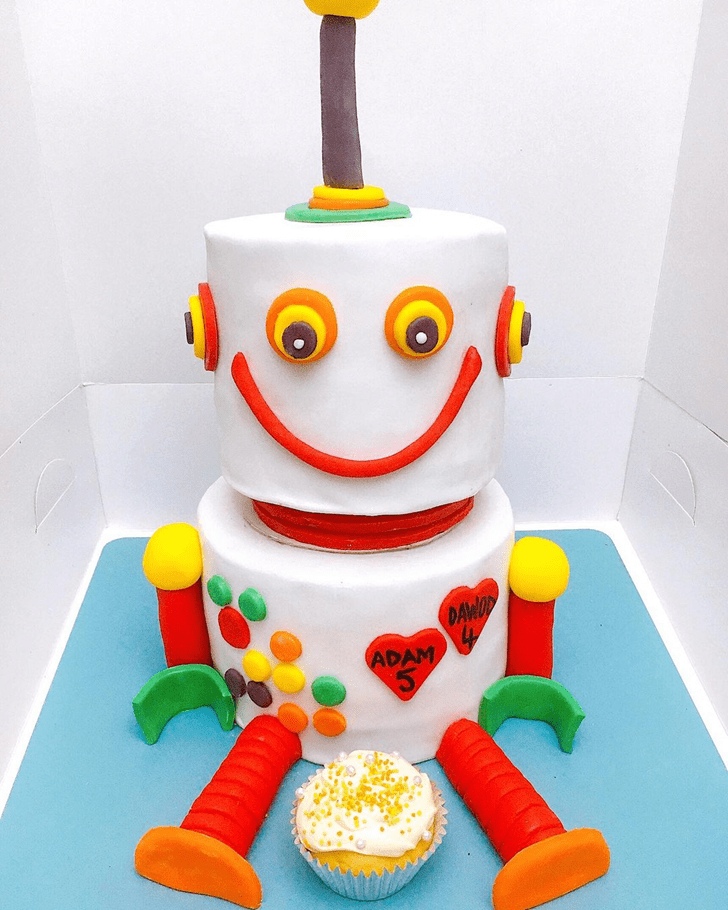 Graceful Robots Cake