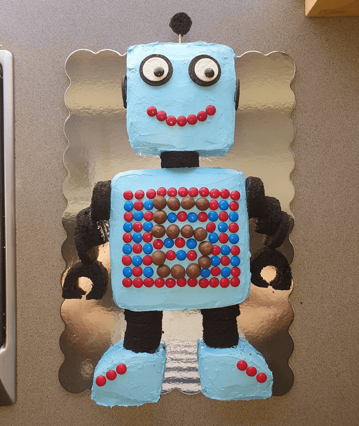 Grand Robots Cake