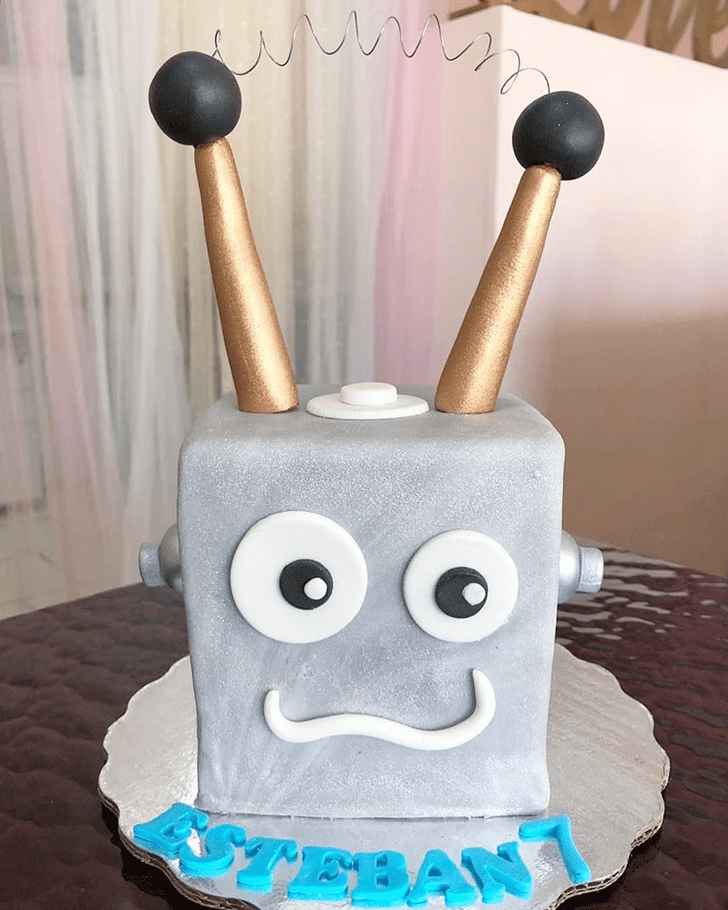 Handsome Robots Cake