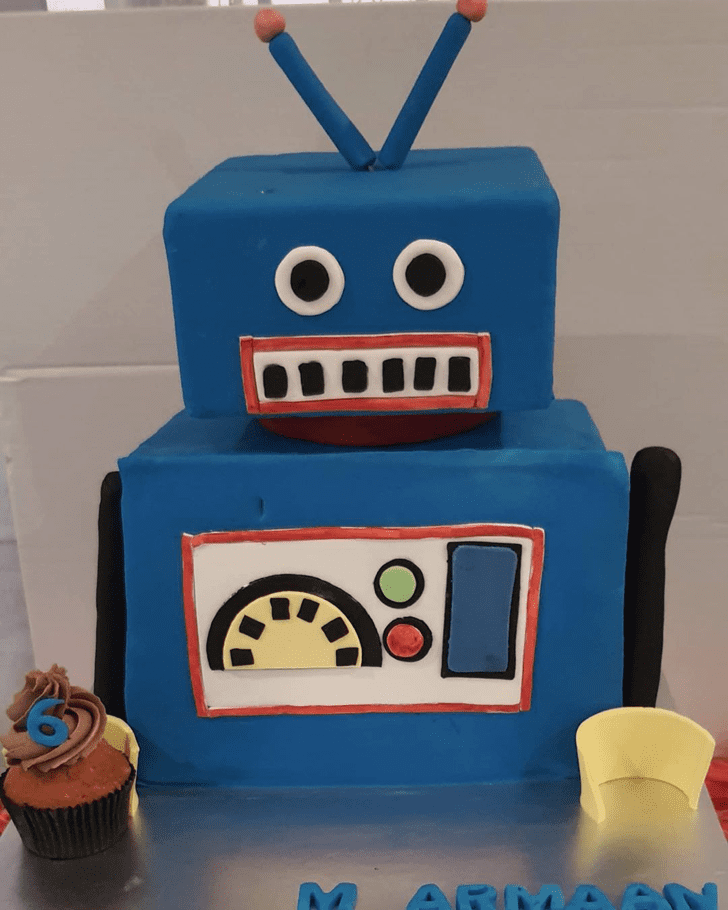 Ravishing Robots Cake