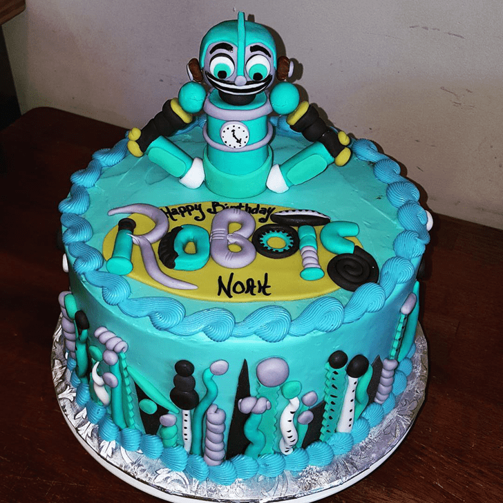 Splendid Robots Cake