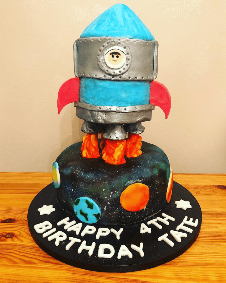 Adorable Rocket Cake