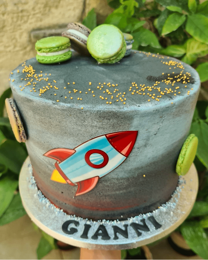 Classy Rocket Cake