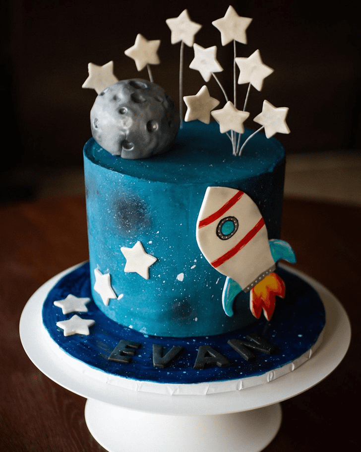 Magnetic Rocket Cake