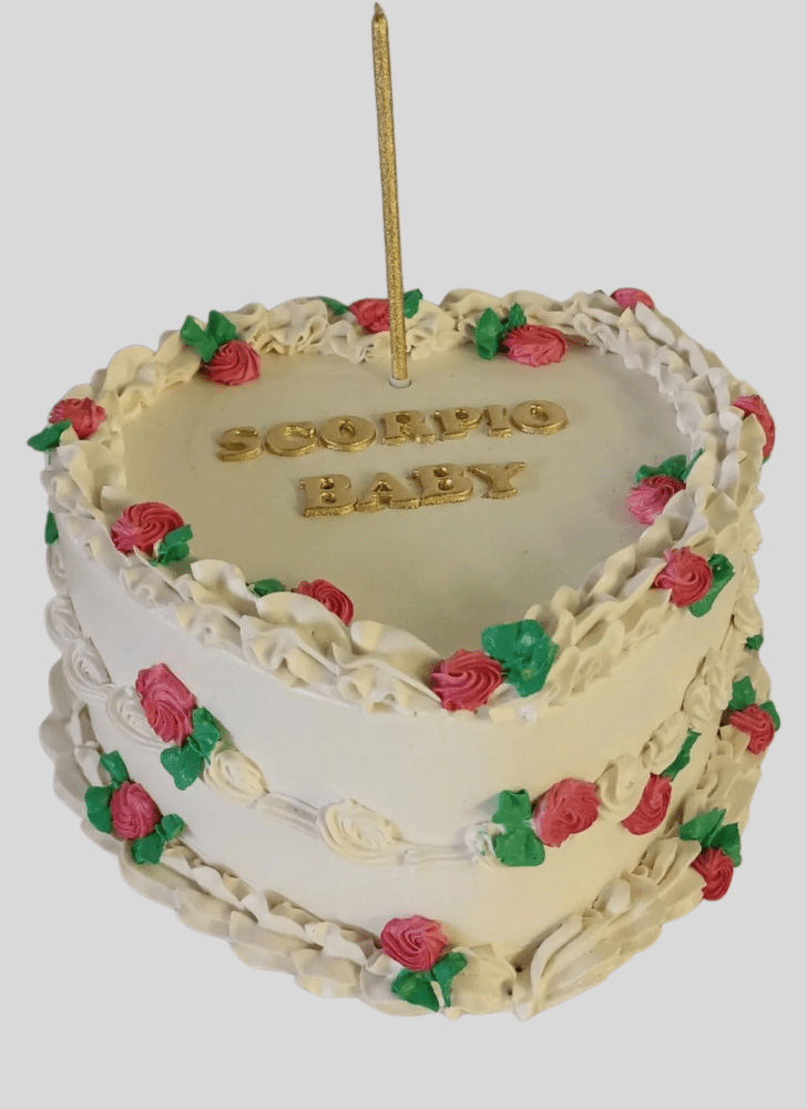 Appealing Romantic Cake