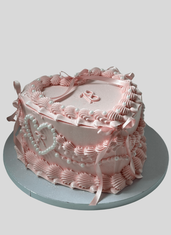 Charming Romantic Cake