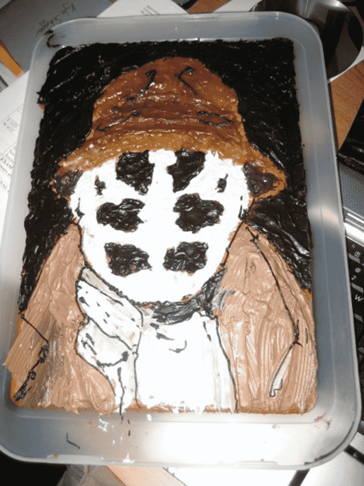 Adorable Rorschach Cake
