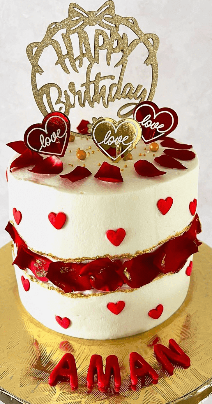 Comely Rose Cake
