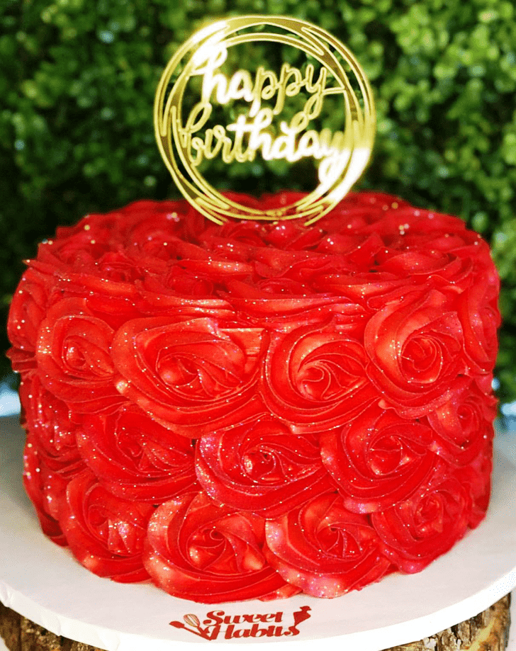 Radiant Rose Cake