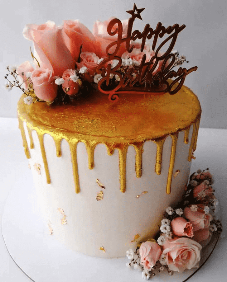 Splendid Rose Cake