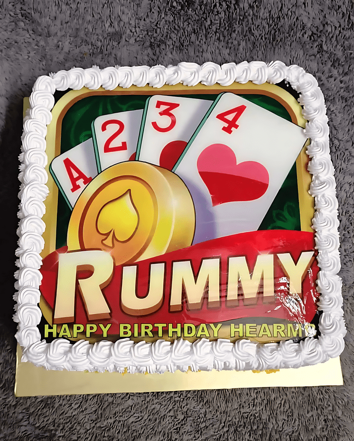 Magnetic Rummy Cake