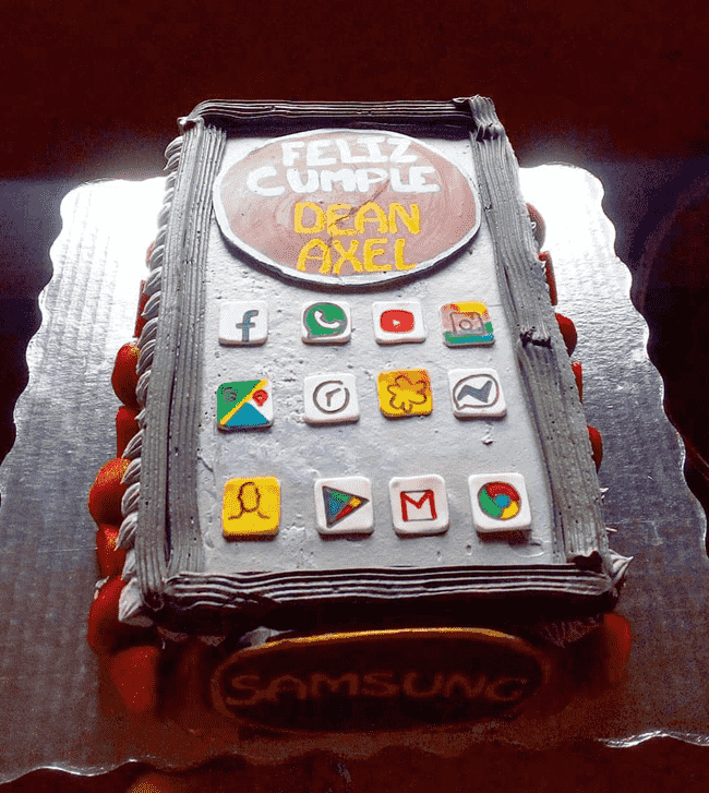 Gorgeous Samsung Cake