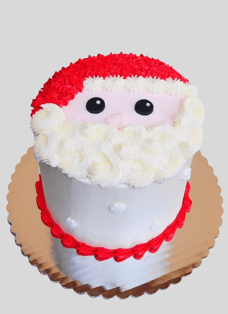 Classy Santa Cake
