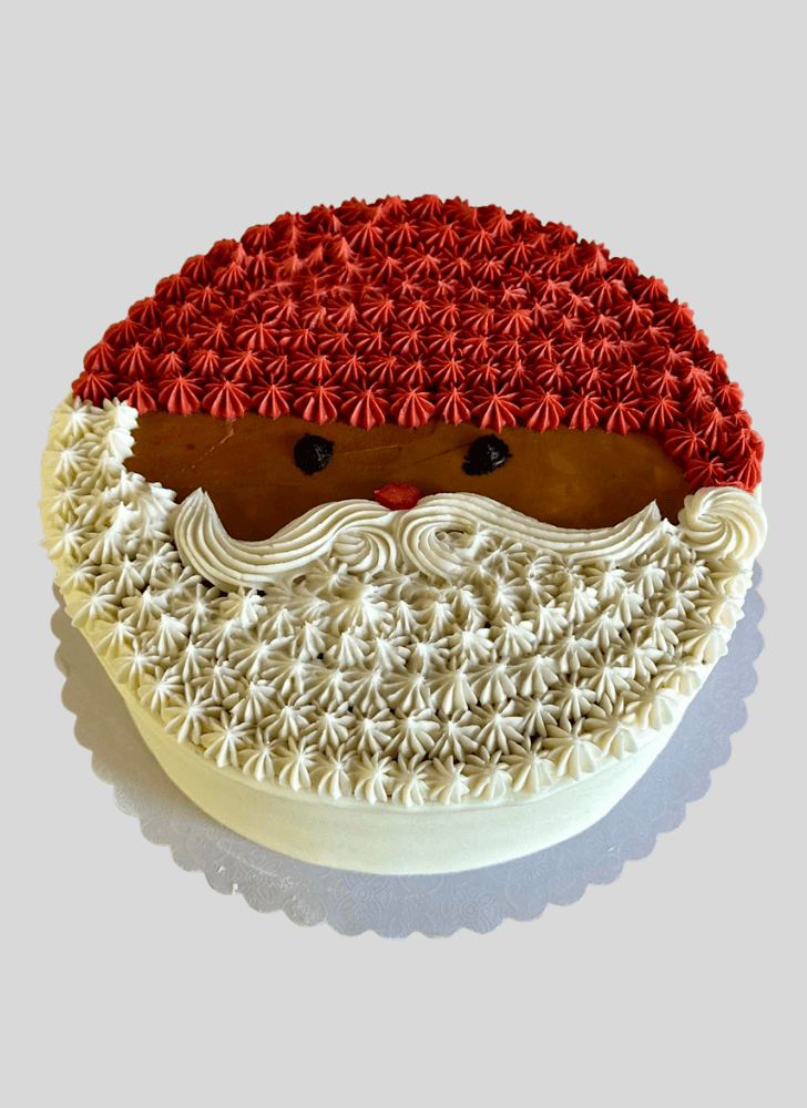 Fetching Santa Cake