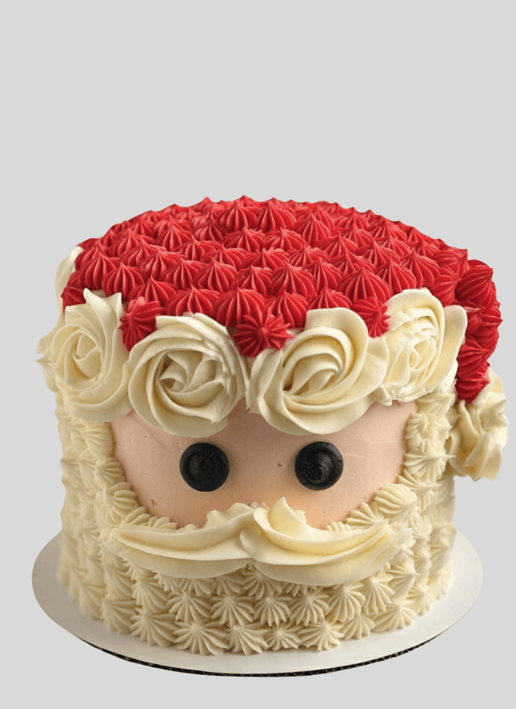 Slightly Santa Cake